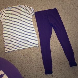 Lululemon outfit- size 8 only worn once